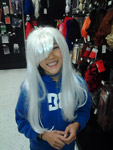 Fun with wigs at the party store!
