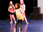 Claire in the summer camp performance of Camp Rock at the Village Theater in Issaquah.