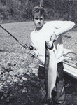 Me at 16, with a 16 lb. steelhead from the Skagit River.